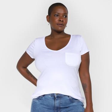 Imagem de Blusa Plus Size Lunender Manga Curta Feminina-Feminino