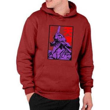 Imagem de Moletom Neon Genesis Evangelion Eva Unit 01 Roxo Unissex-Unissex