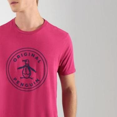 Imagem de Original Penguin Camiseta Vinho Original Penguin-Masculino