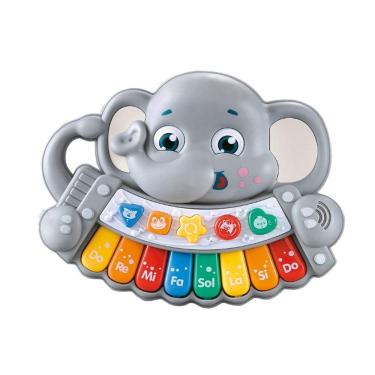 Imagem de Teclado Musical Infantil Elefante Colorido - Shiny Toys