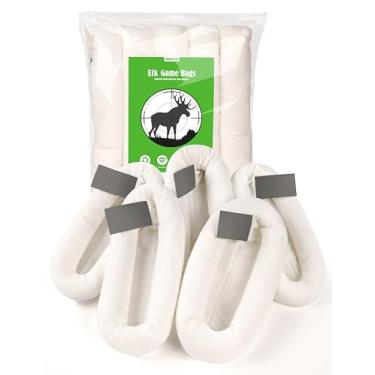 Imagem de Pacote com 5 sacos de caça de alce, equipamento essencial de caça e acessórios, saco de carne de quarto de molho de campo, bolsa de equipamento de caça selvagem médio a grande para alces, veados,