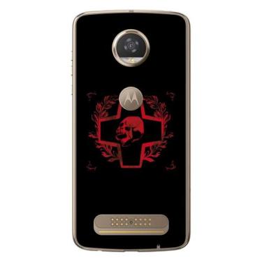 Imagem de Capa Adesivo Skin023 Verso Para Motorola Moto Z2 Play - KawaSkin