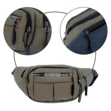Imagem de Pochete Masculina Bolsa Cintura Transversal Motoqueiro Moto Boy Trabal
