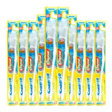 Imagem de Kit 10 Escova Dental Sorriso Original Média