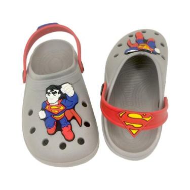 Imagem de Babuche chinelo sandália menino - BiLe Shoes, Cinza, 29/30