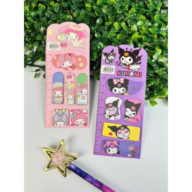 Imagem de Stick Note Notas Adesivas Coleção My Melody E Kuromi BLT-8234 - Daiso