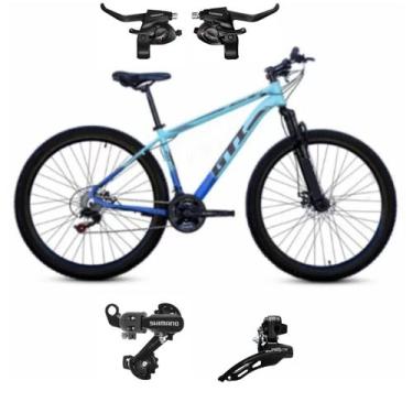 Imagem de Bicicleta 29 Gti Roma Mtb Aluminio Off Road 21v Shimano Freio à Disco 