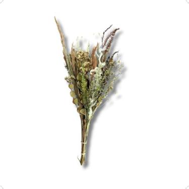 Imagem de 1 Buquê Desidratado 40 Cm Decoração Arranjo Marrom Bege - FLORA FULL