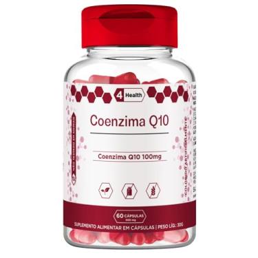 Imagem de Coenzima Q10 100mg 60 Cápsulas, Tecnologia Importada, Imunidade & Energia - 4 Health