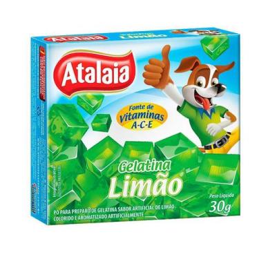 Imagem de Gelatina Atalaia 30g Limão cx 36uni