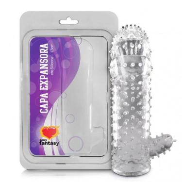 Imagem de Capa expansora com estimulador 13cm sexy fantasy