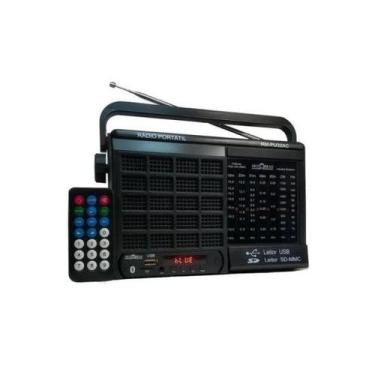 Imagem de Rádio Portátil Motobras RM-PU32AC 7 Faixas Preto, Preto, Bivolt