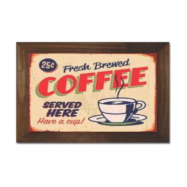 Imagem de Quadro Decorativo Vintage Retrô para Sala Quarto cozinha área gourmet 