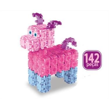 Imagem de Brinquedo CLIC & LIG 142 Peças HOME PET de montar encaixe  - plasbrink