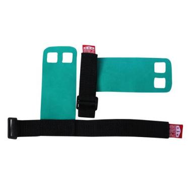 Imagem de Luva Grip 2 Furos Barra Funcional - Pro Trainer, Verde, M