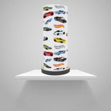 Imagem de Abajur decorativo Infantil Hot Wheels - Premium
