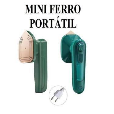 Imagem de Mini Ferro De Passar Portátil Para Viagem Cabe Na Mala Roupa - EMB-UTI