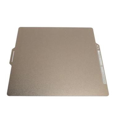 Imagem de Cama de Impressão PEI Texturizada Dupla Face, 257 X 257 Mm, Placa de Construção para PLA, PETG, ABS, TPU, TPE. 260°C, para Bambu P1P, X1C, Tratamento Fosco