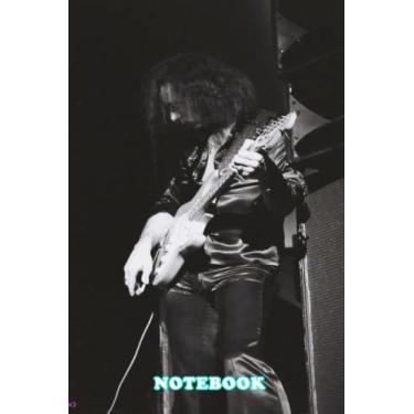 Imagem de Notebook : Ritchie Blackmore Deep Purple Notebook Journal Blank Ruled Writing Journal for School, Home or Work - Thankgiving Notebook #514