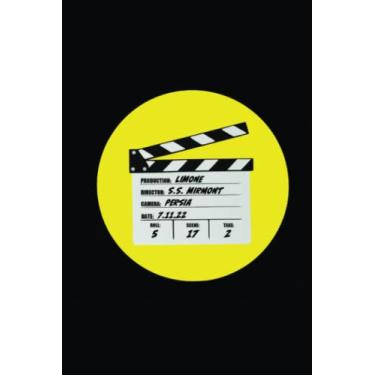 Imagem de FILM SLATE Notebook: GRAPH paper, 120 page 6”x9” drafting quad ruled grid composition 4x4 squares per inch, with POP ART cover for school, college, ... people who measure, draw to scale: Geniuses