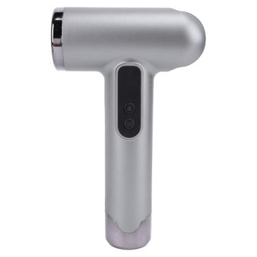 Imagem de Secador de Cabelo, Motor de Alta Velocidade Recarregável de USB do Secador de Cabelo do Curso 15600mah Com Cabo de Dados de USB para a Casa (Cinza)