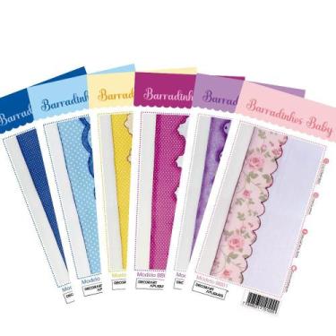 Imagem de Kit Réguas Barradinhos Baby - 6 Unidades - Decorart