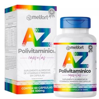 Imagem de Polivitamínico Az 500g 60 Capsulas Super Completa