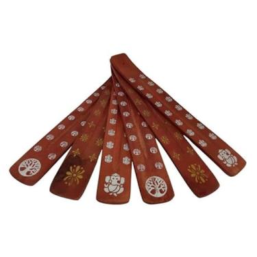 Imagem de Porta Incenso de Madeira, Régua Canaleta, Incensário Premium