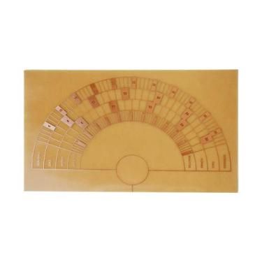 Imagem de Placa Grafico Relógio Radiônico (Radiestésico) G 15x15cm - Radionica R