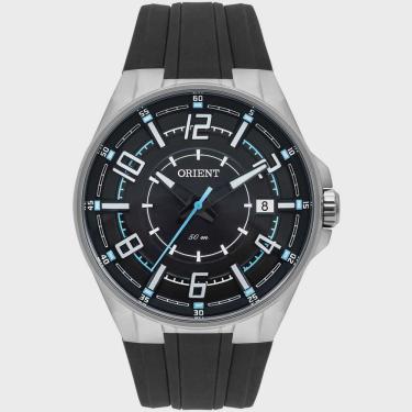 Imagem de Relógio Orient Masculino Ref: Mbsp1036 Papx Esportivo Prateado