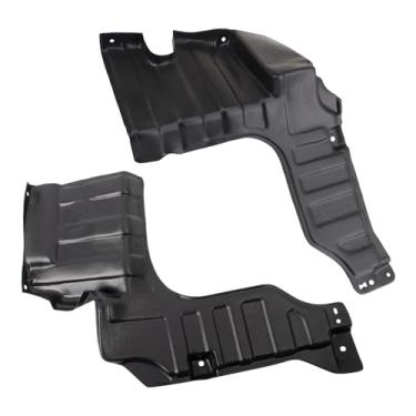 Imagem de TRQ Protetor contra respingos do motor e lado do lado do passageiro compatível com Hyundai Elantra HY1228169 HY1228170 2011-2013