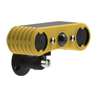 Imagem de Alarme de Luz de Luz Solar Infravermelha IP65 Painel Solar de 129db 5V para Segurança Ao Ar Livre Com o de Montagem de Parede ABS de 24 Horas para a Fazenda para a Fazenda