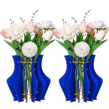 Imagem de WGXX Vaso de madeira para Lego Flowers, conjunto de montar com suporte de exibição, ideal para adultos e mulheres - presente criativo para amantes de flores