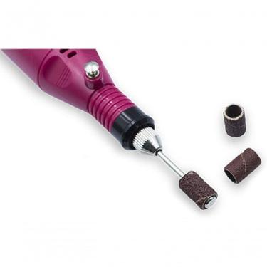 Imagem de Lixadeira Unha Lixa Elétrica Profissional Bloco Motor Bivolt 06 Ponta P/ Lixa