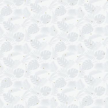 Imagem de Papel De Parede Fofura Baby Folhagem Azul Claro Ff4030