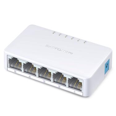 Imagem de Switch Mercusys Ms105 05 Portas 10- 100mbps