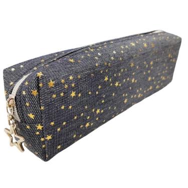 Imagem de Estojo Multiuso Jeans N2403784 Azul - Quanhe