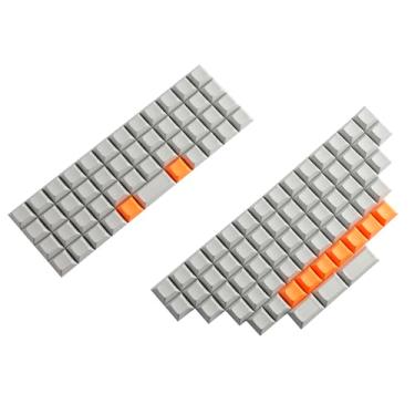 Imagem de Teclas PBT coloridas em branco XDA DSA adequadas para teclado MX Ortholinear Layout XD75 ID75 Split36 Split46 Planck Preonic Niu40 (DSA 109)