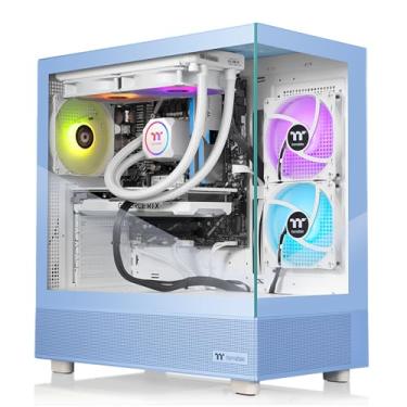 Imagem de Thermaltake LCGS View 7870H-270 Desktop para jogos (AMD Ryzen™ 7 7800X3D, memória ToughRam 32GB DDR5 6000MT/s RGB, NVIDIA® GeForce RTX™ 5070, 1TB NVMe M.2, WiFi, Windows 11) V27H-B850-570-LCS