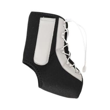 Imagem de Zialofi Suporte de suporte do tornozelo conjunto conjunta Não -lip não -lip tornozelo estabilizador de torno, Preto Cinza