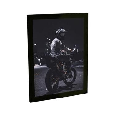 Imagem de Quadro Decorativo Moto Motocross Urbana Foto Decoração Poster Quarto Sala