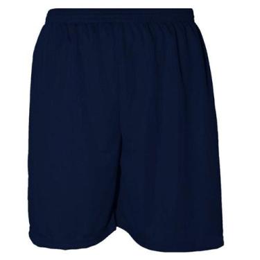 Imagem de Calção Esportivo de Futebol - TRB, Azul escuro, G