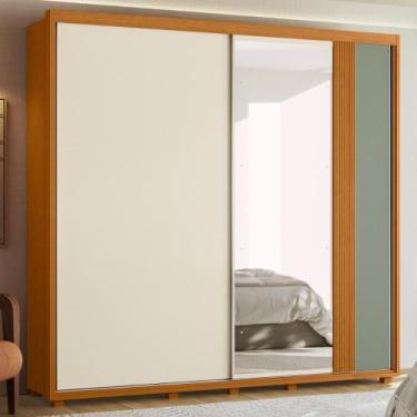 Imagem de Guarda Roupa Lua Cinamomo Off White Salvia - CASA H