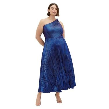 Imagem de City Chic Vestido feminino plus size - Kamila, Azul marino, 54