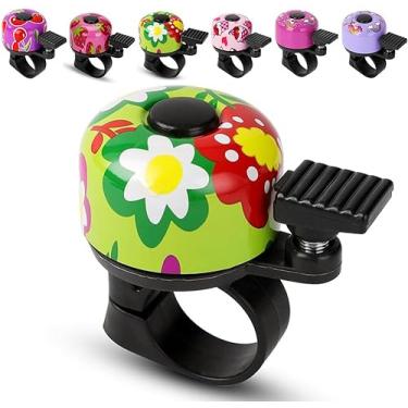 Imagem de Kutrick Campainha De Bicicleta Infantil - Para Crianças, Meninos, Meninas E Adultos, 120 Db, Anel Clássico Mini Alto, Design Moderno Com Som Nítido Claro, Mtb, Bmx, Urbana, Scooter Acessórios Crianç