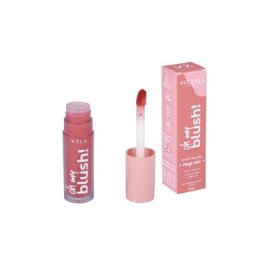 Imagem de Blush Líquido Oh My Blush 6ml Vizzela Vegano Longa Duração Efeito Natu