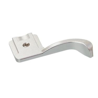 Imagem de Keabroir Punho de polegar para cima de metal para descanso de polegar compatível com X100 X100S X10 X20 X-PRO1 X-E1 E-PL5 E-PL3 E-PL2 E-PL1 ME M9 M9-P M8 - Prata