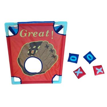 Imagem de menolana Jogo de arremesso de buraco de milho, jogo de arremesso para crianças, brinquedos esportivos, brinquedo de carnaval desafiador para ambientes internos