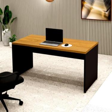 Imagem de Mesa Escrivaninha 1,50m x 0,70m Pés Painel 100% MDF F5 - F5 Office, Fr
