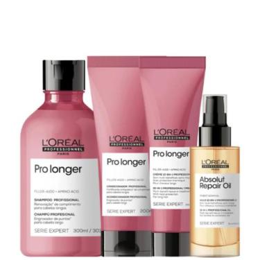 Imagem de Kit L'Oréal Professionnel Pro Longer + Absolut Repair Quatre (4 Produt